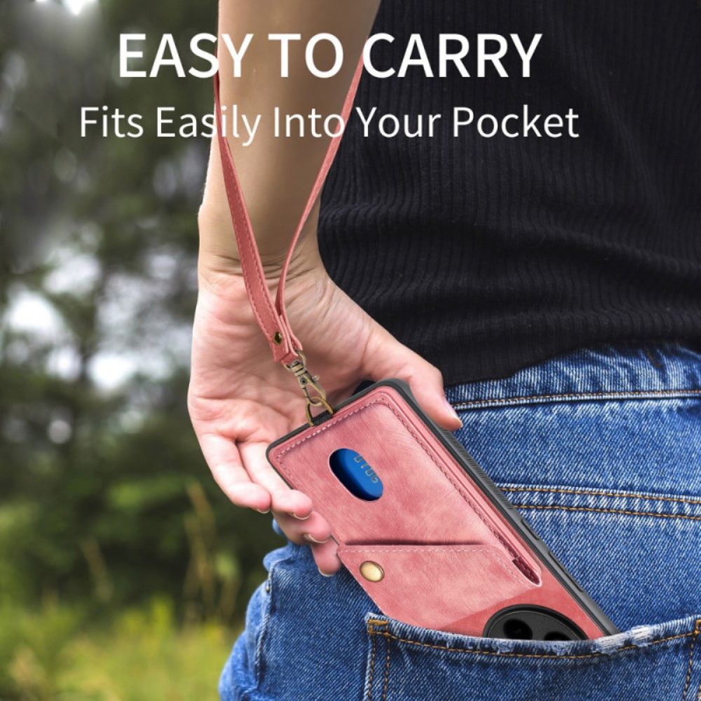 Hoesje Voor Oppo Find X8 Pro Kaarthouder En Standaard