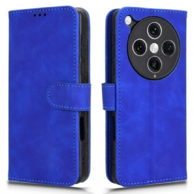 Leren Hoesje Oppo Find X8 Pro Suède-effect Bescherming Hoesje