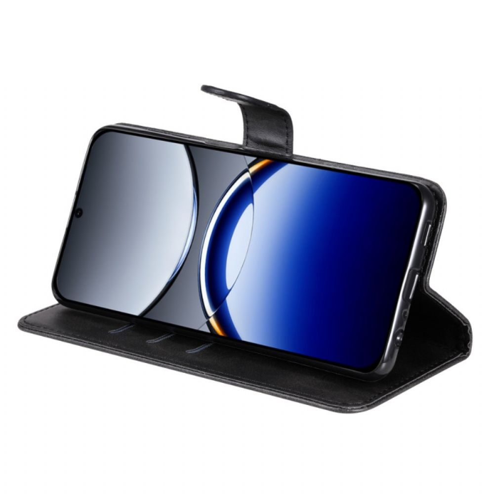 Leren Hoesje Voor Oppo Find X8 Pro Voorvak