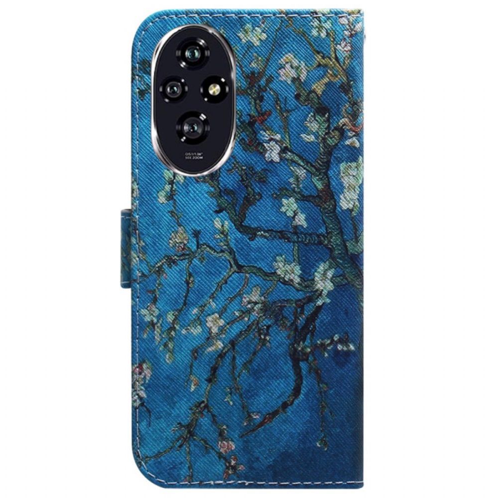 Bescherming Hoesje Honor 200 Abrikozenbloemen