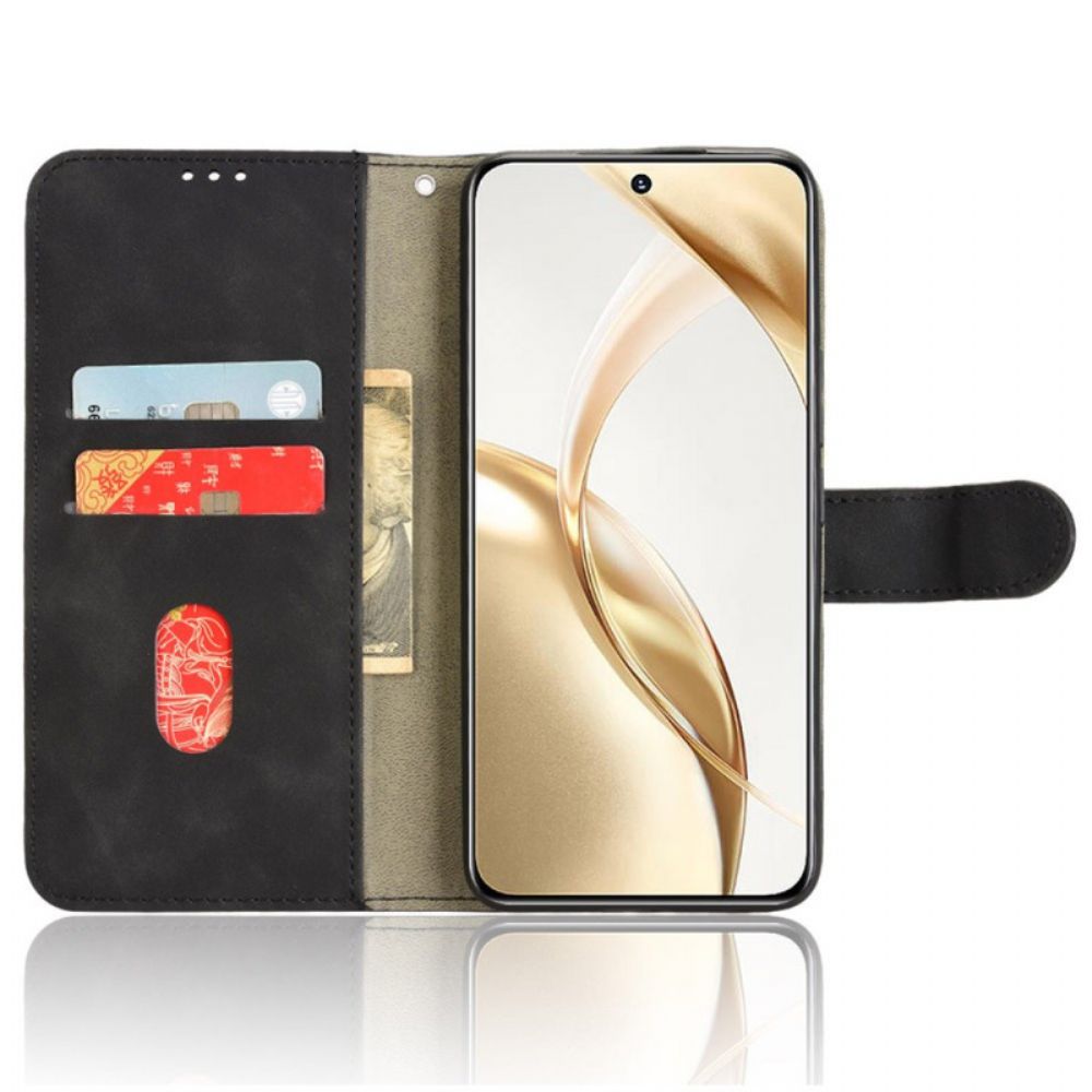 Leren Hoesje Honor 200 Suède-effect Bescherming Hoesje