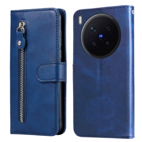 Folio-hoesje Vivo X300 Pro Vakje Met Rits