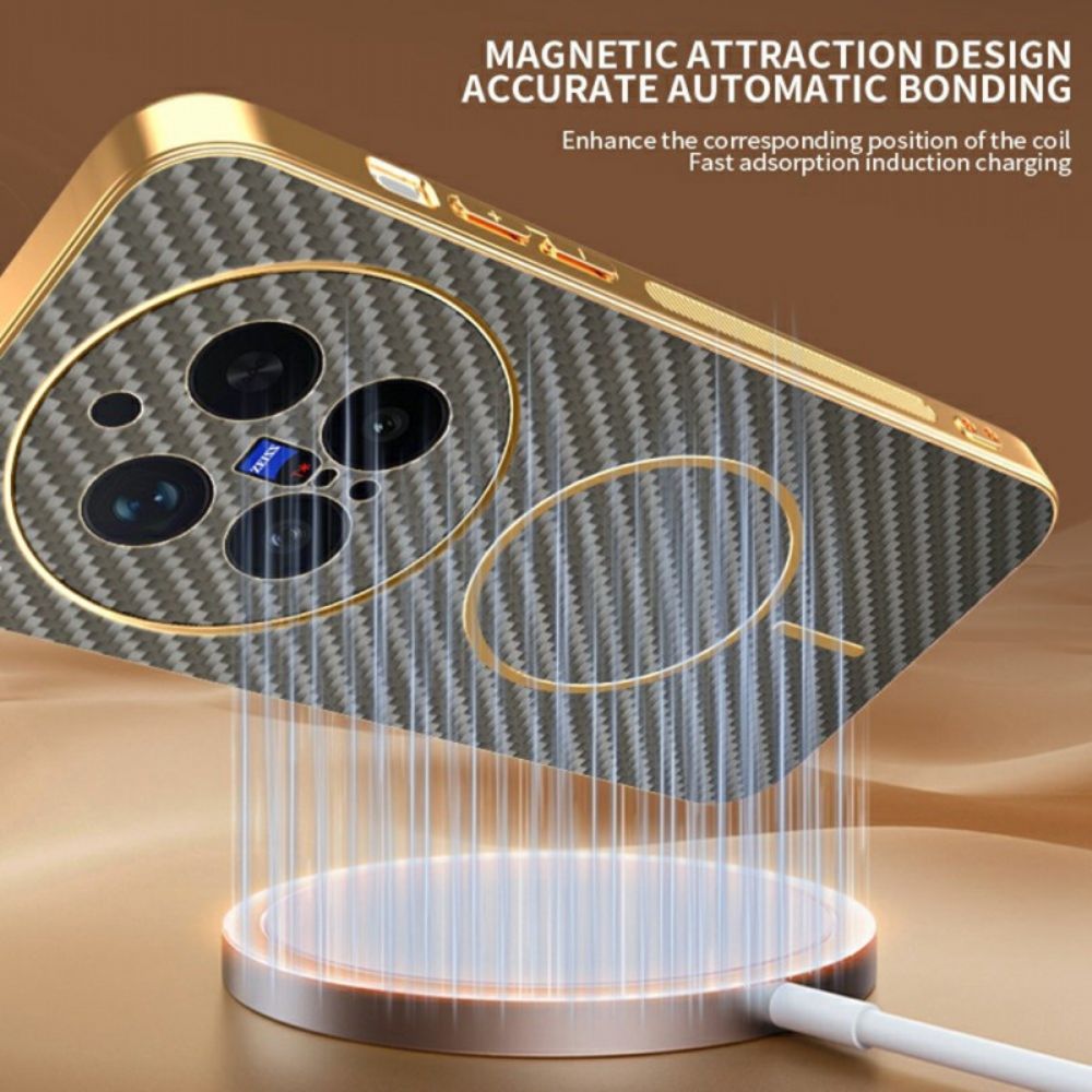 Hoesje Vivo X300 Pro Koolstofvezeltextuur Bescherming Hoesje