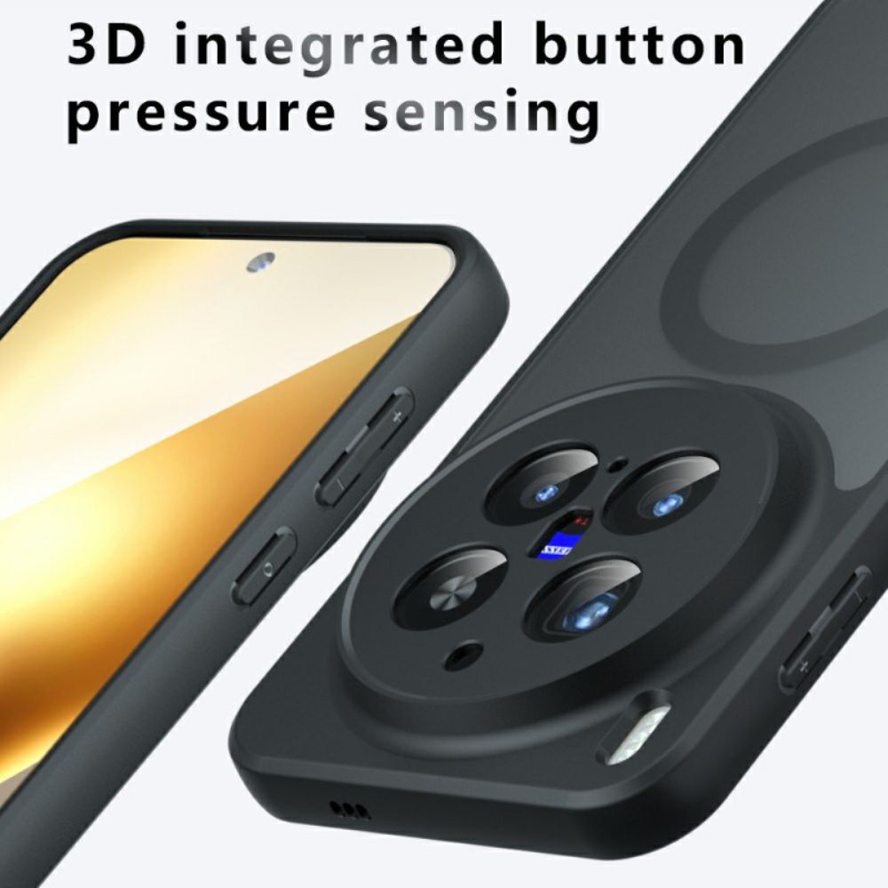 Hoesje Vivo X300 Pro Magsafe Matte Afwerking Bescherming Hoesje