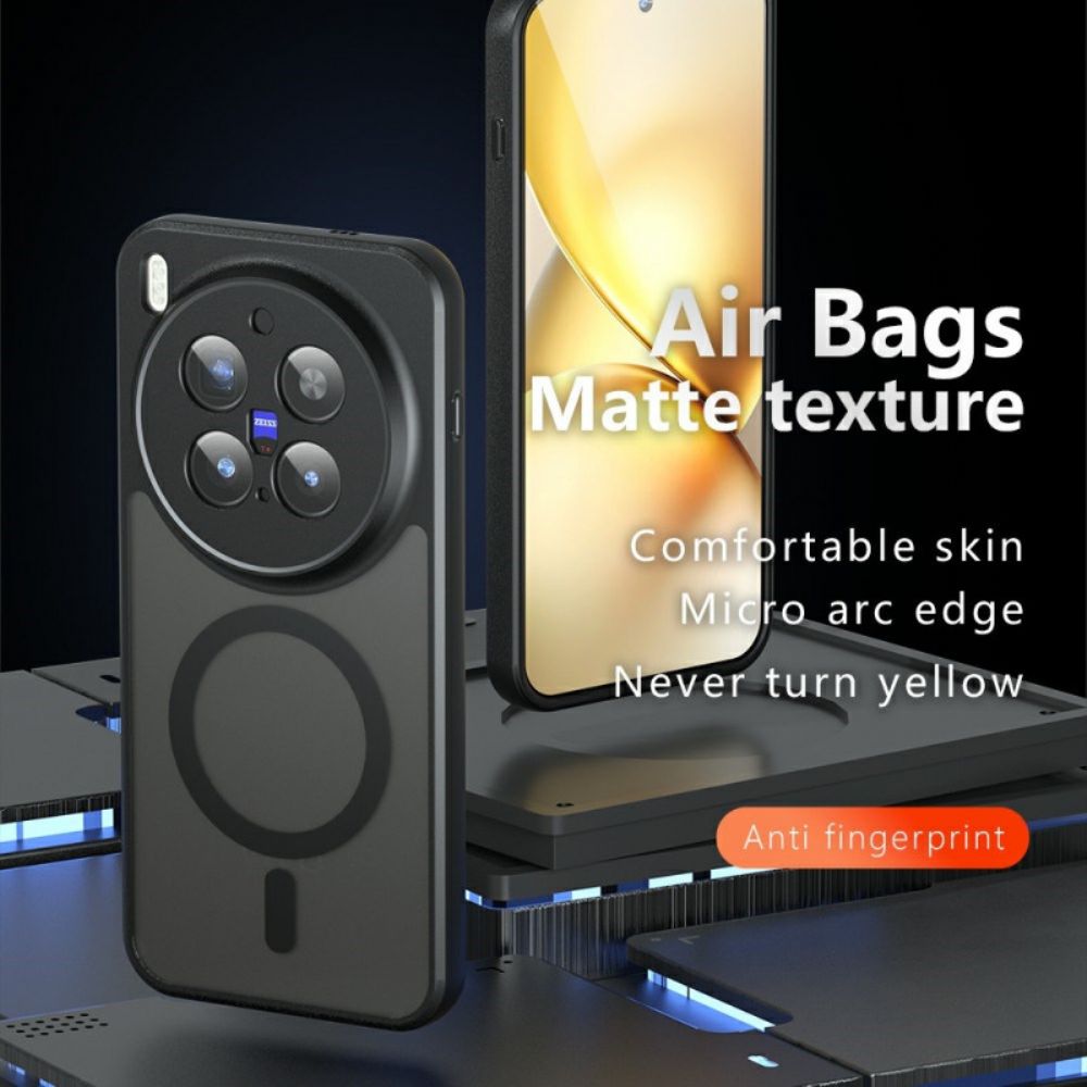 Hoesje Vivo X300 Pro Magsafe Matte Afwerking Bescherming Hoesje