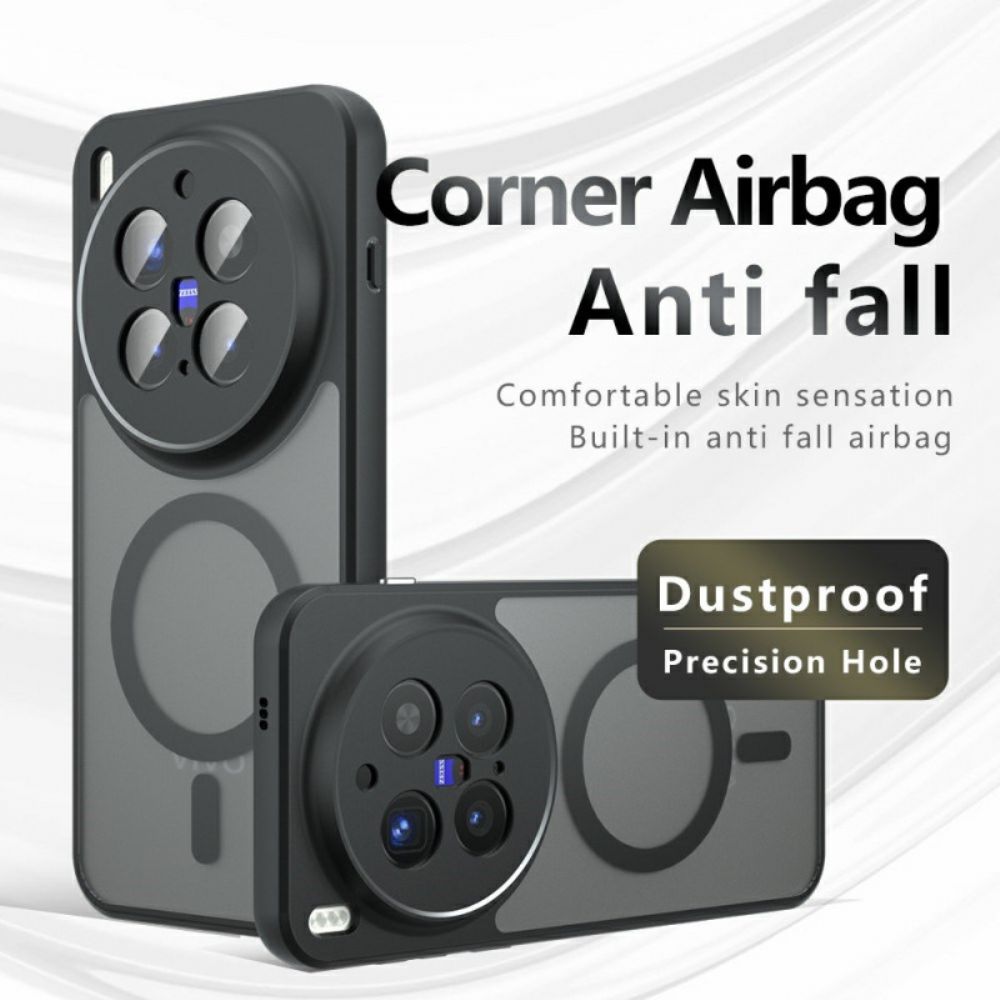 Hoesje Vivo X300 Pro Magsafe Matte Afwerking Bescherming Hoesje