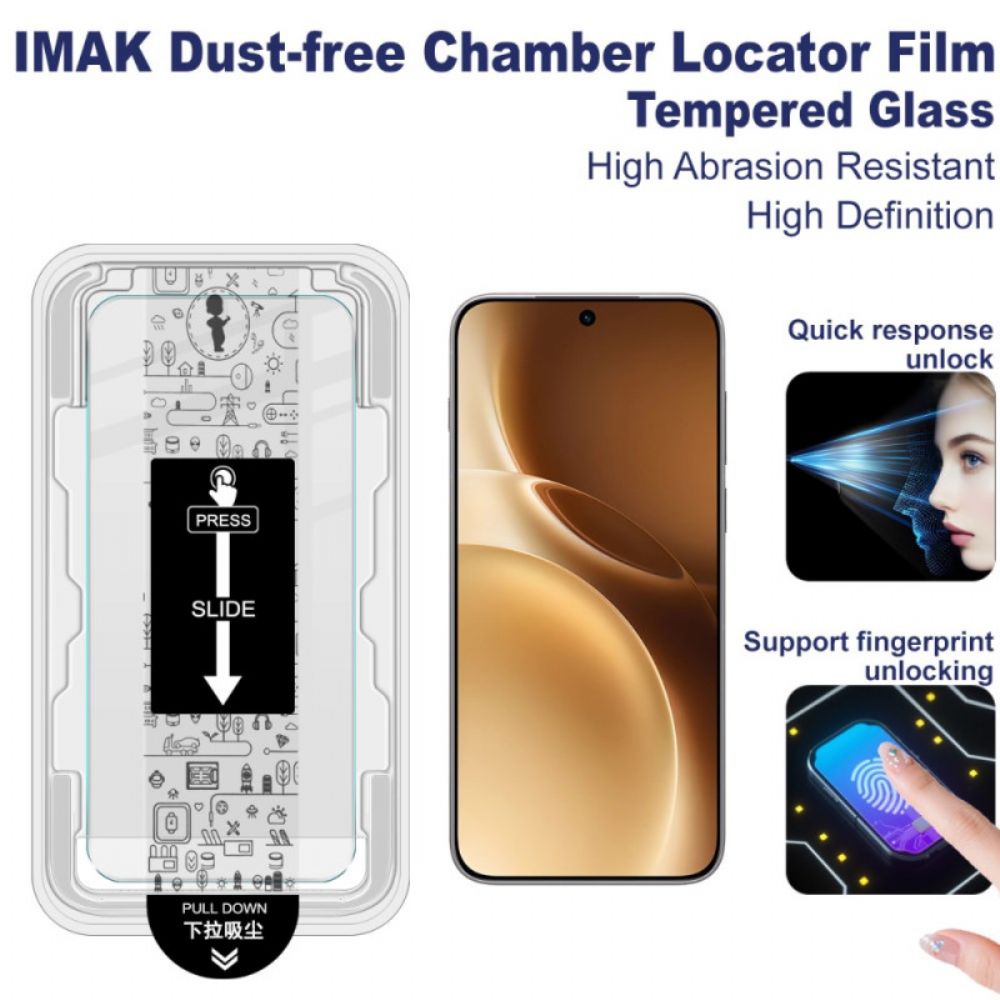 Schermbeschermer Van Gehard Glas Voor Vivo X300 Pro Met Montageframe (vingerafdrukontgrendeling)