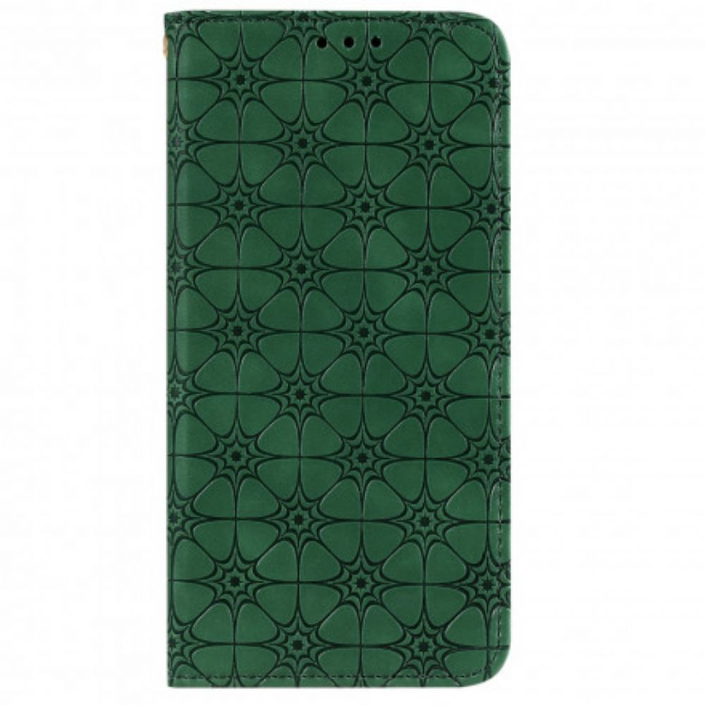 Bescherming Hoesje voor iPhone 13 Folio-hoesje Barokke Bloemen