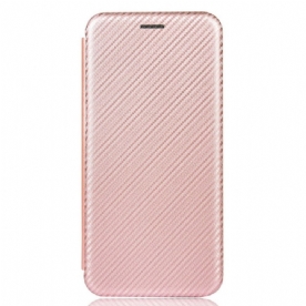 Bescherming Hoesje voor iPhone 13 Folio-hoesje Koolstofvezel