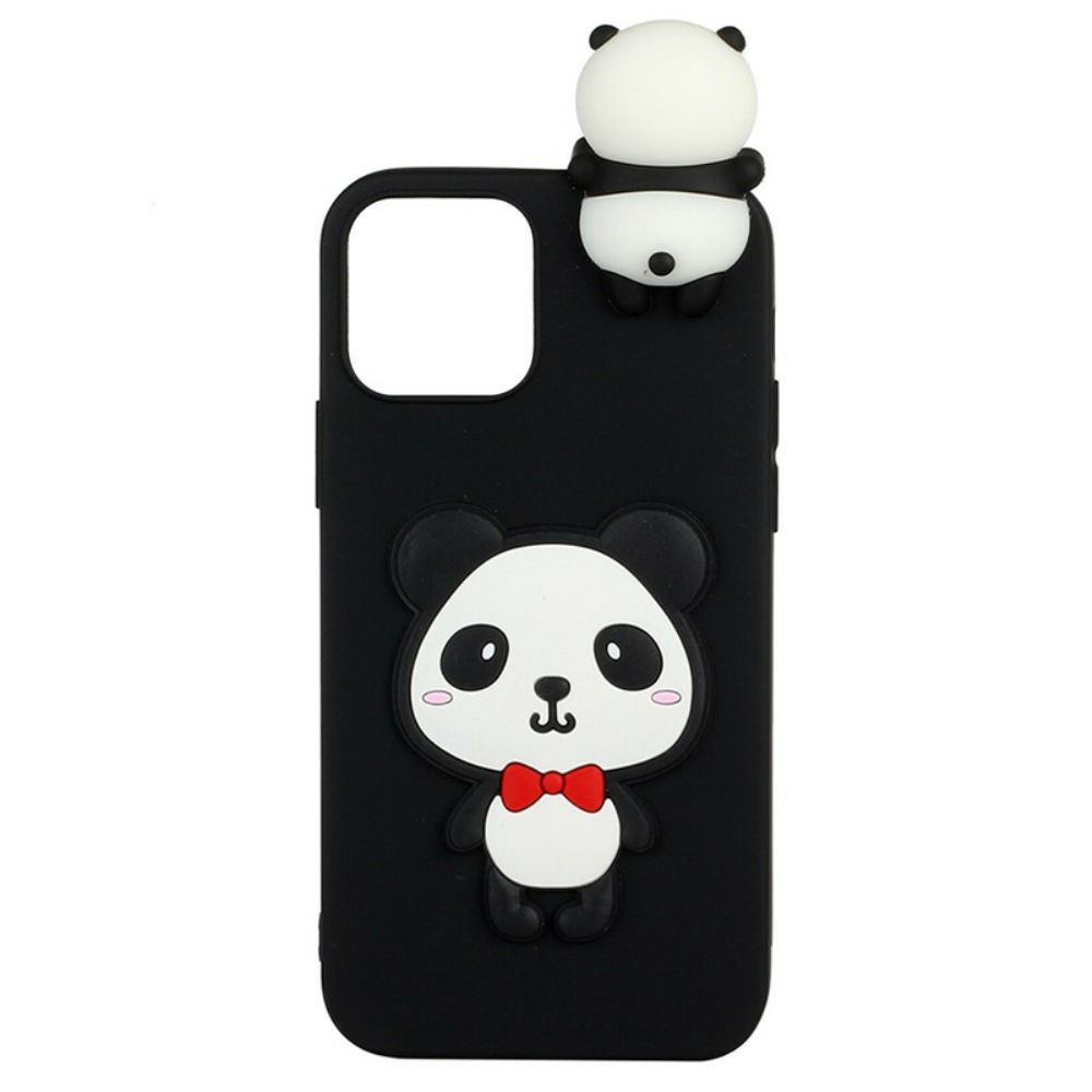 Hoesje voor iPhone 13 De 3d-panda