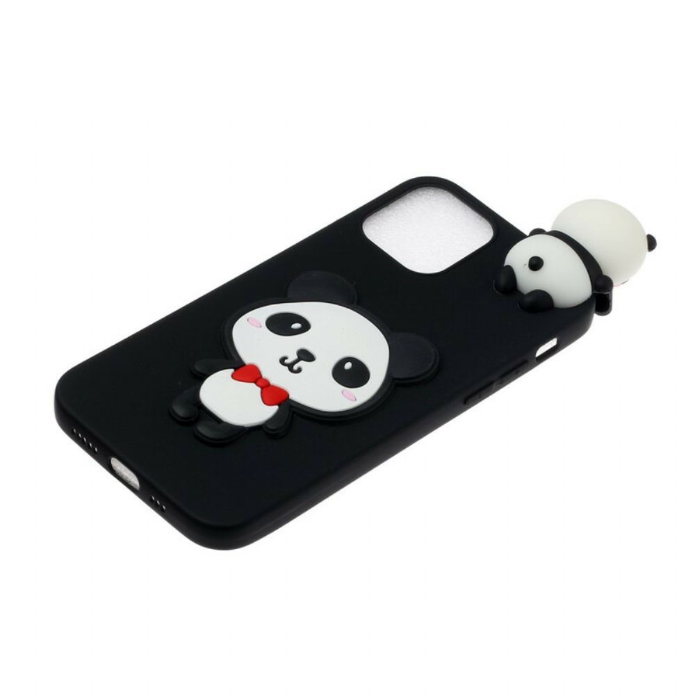 Hoesje voor iPhone 13 De 3d-panda