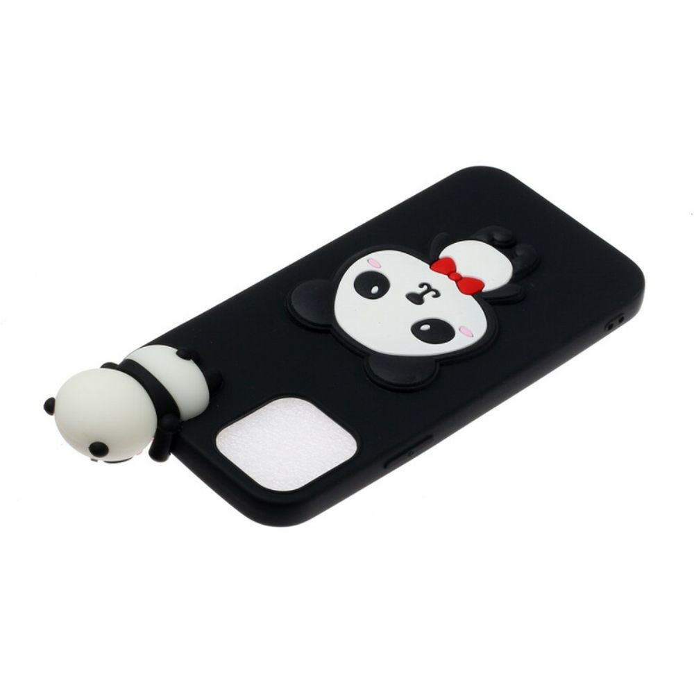 Hoesje voor iPhone 13 De 3d-panda