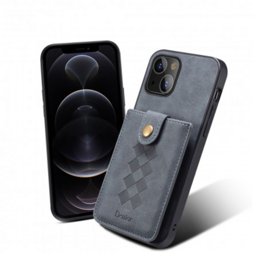 Hoesje voor iPhone 13 Denior Afneembare Kaarthouder