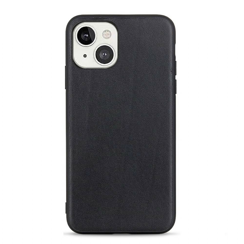 Hoesje voor iPhone 13 Echt Leer