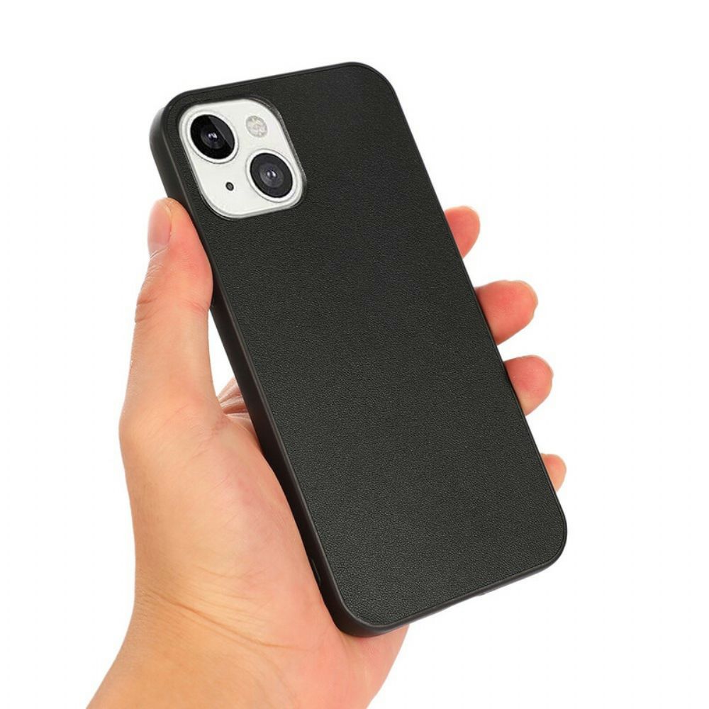 Hoesje voor iPhone 13 Echt Leer