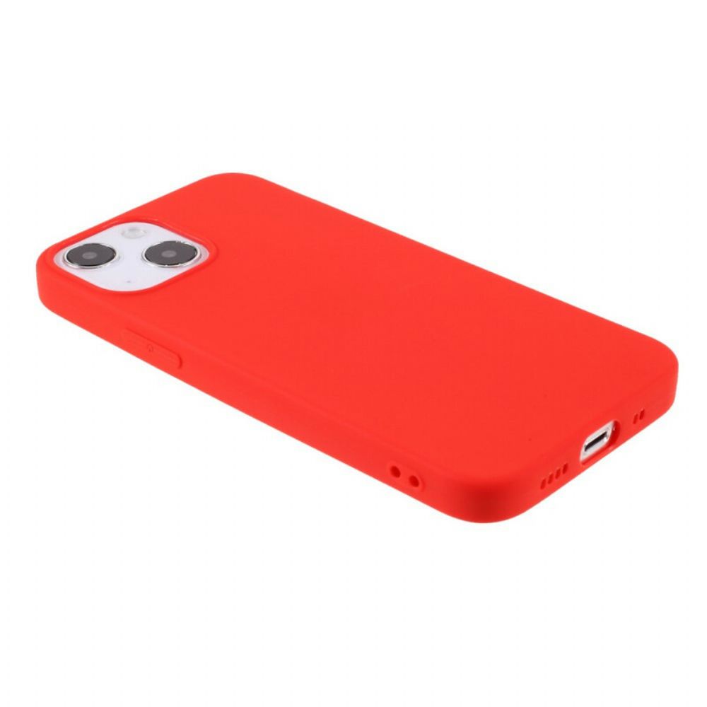 Hoesje voor iPhone 13 Flexibele Siliconen Mat