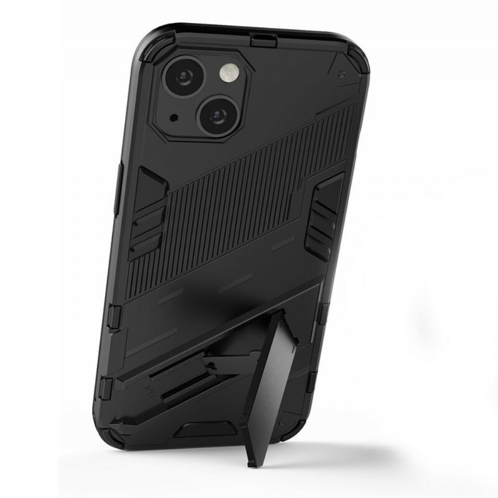 Hoesje voor iPhone 13 Handsfree Twee Standen Verwijderbare Standaard