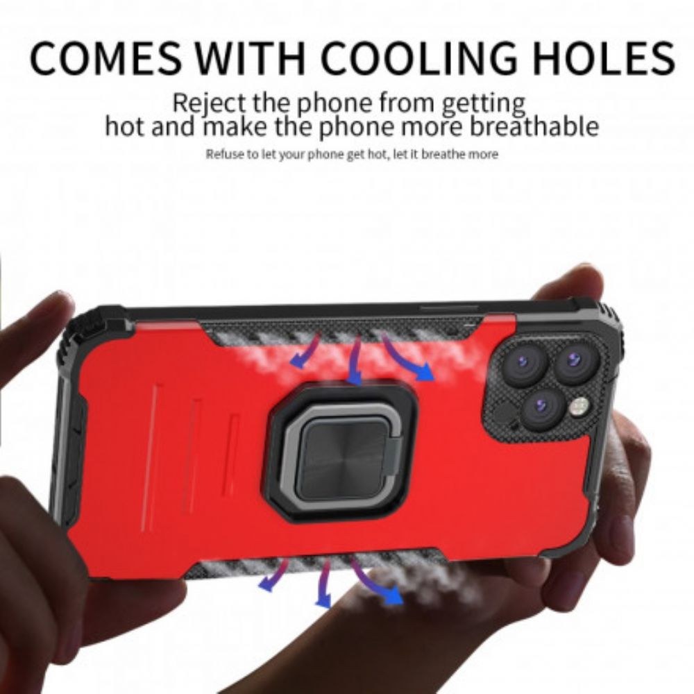 Hoesje voor iPhone 13 Ringsteun Van Aluminiumlegering