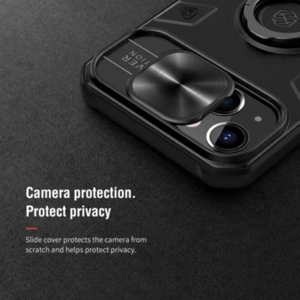 Hoesje voor iPhone 13 Ultrabestendige Nillkin-fotomodulebeschermer