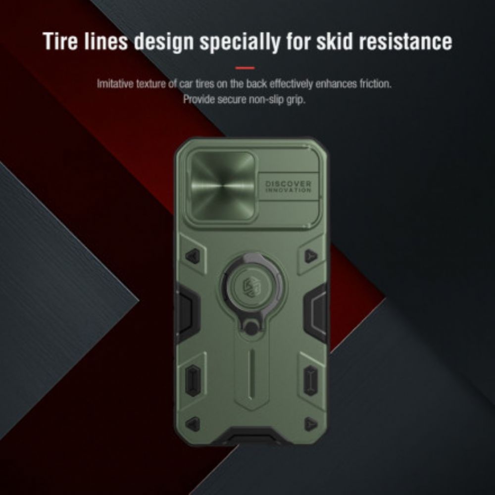 Hoesje voor iPhone 13 Ultrabestendige Nillkin-fotomodulebeschermer