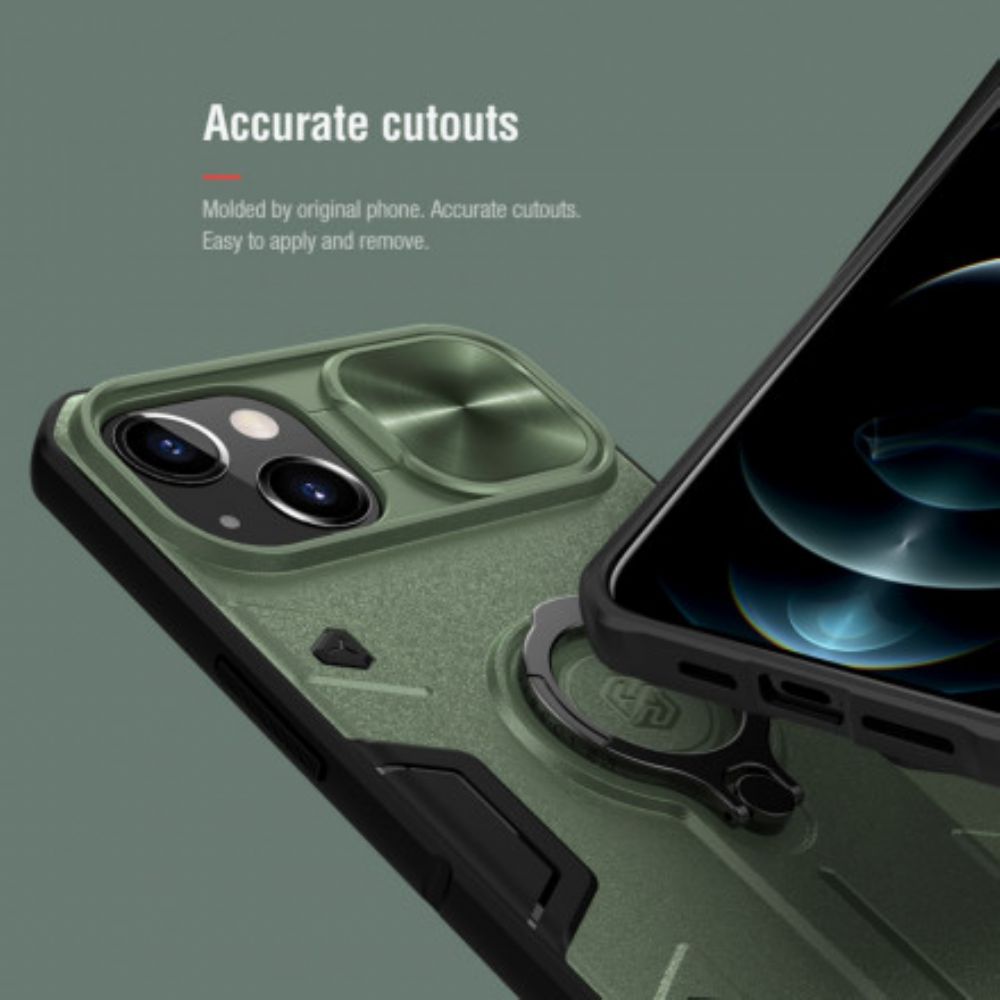 Hoesje voor iPhone 13 Ultrabestendige Nillkin-fotomodulebeschermer