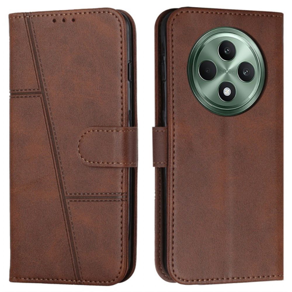 Leren Hoesje Oppo Reno 12f 5g Handel In Lanière Bescherming Hoesje