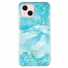 Hoesje voor iPhone 15 Plus Marmer