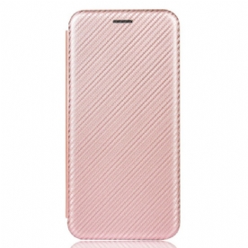 Bescherming Hoesje voor iPhone 13 Pro Max Folio-hoesje Koolstofvezel