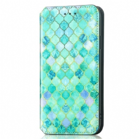 Bescherming Hoesje voor iPhone 13 Pro Max Folio-hoesje Verrassend Kleurrijk Patroon