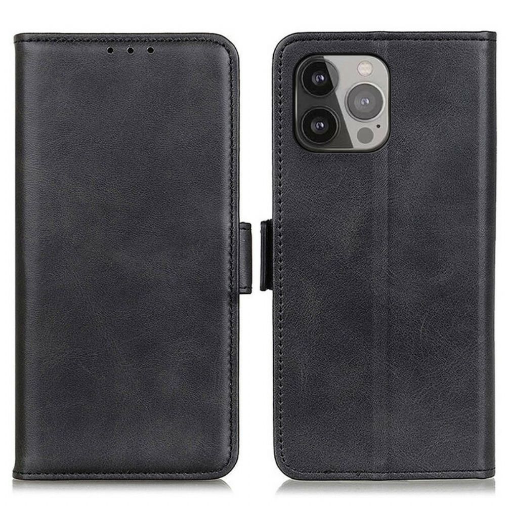 Folio-hoesje voor iPhone 13 Pro Max Flip Case Dubbele Klep