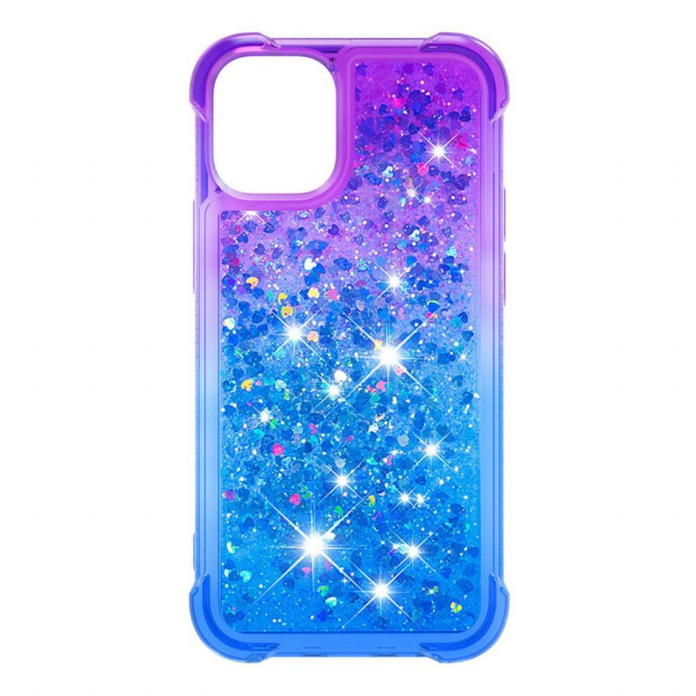 Hoesje voor iPhone 13 Pro Max Pailletten Kleuren