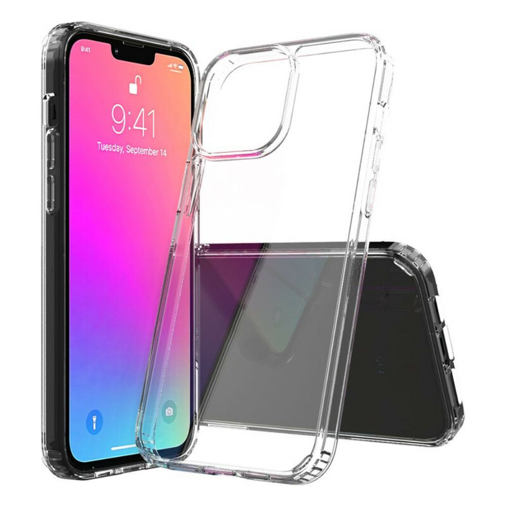 Hoesje voor iPhone 13 Pro Max Transparante Hybride