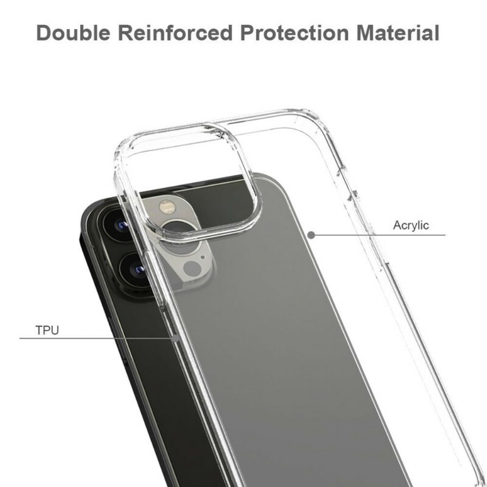 Hoesje voor iPhone 13 Pro Max Transparante Hybride