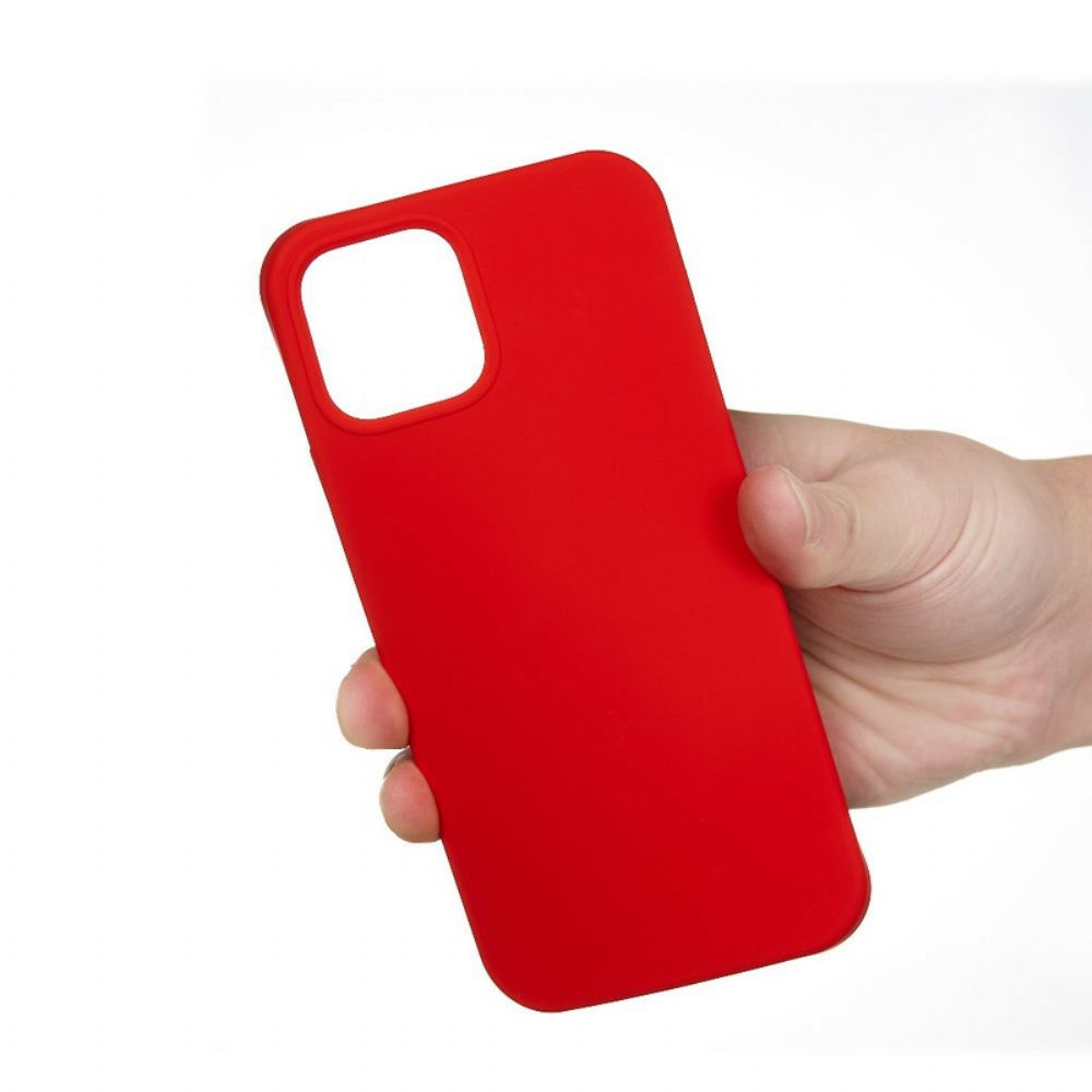 Hoesje voor iPhone 13 Pro Max Vloeibare Siliconen