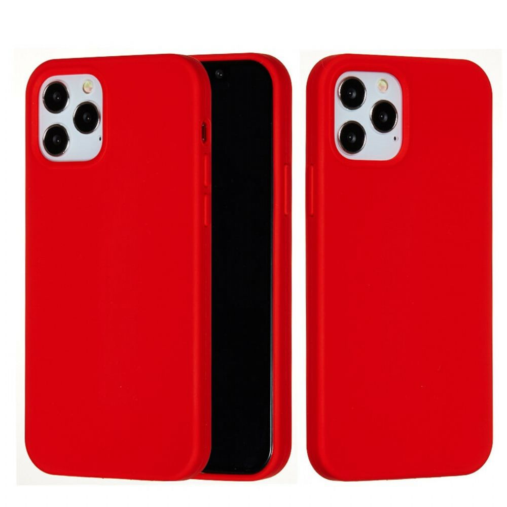 Hoesje voor iPhone 13 Pro Max Vloeibare Siliconen