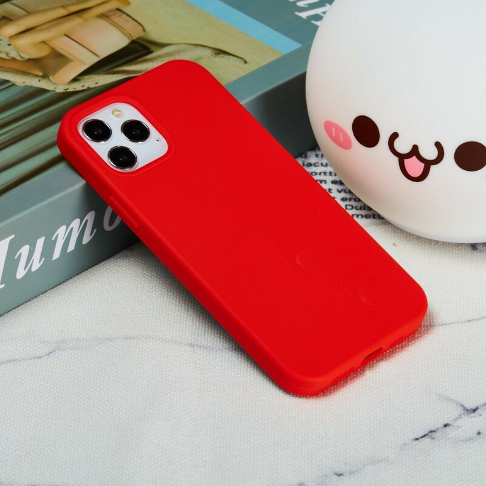 Hoesje voor iPhone 13 Pro Max Vloeibare Siliconen