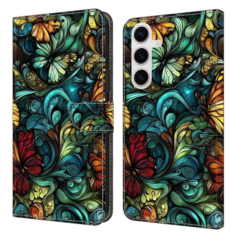 Bescherming Hoesje Samsung Galaxy S26 Plus Aquarelbloemen En -planten