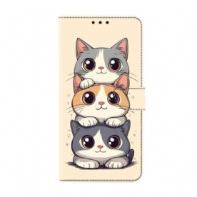 Bescherming Hoesje Samsung Galaxy S26 Plus Gestapelde Katten