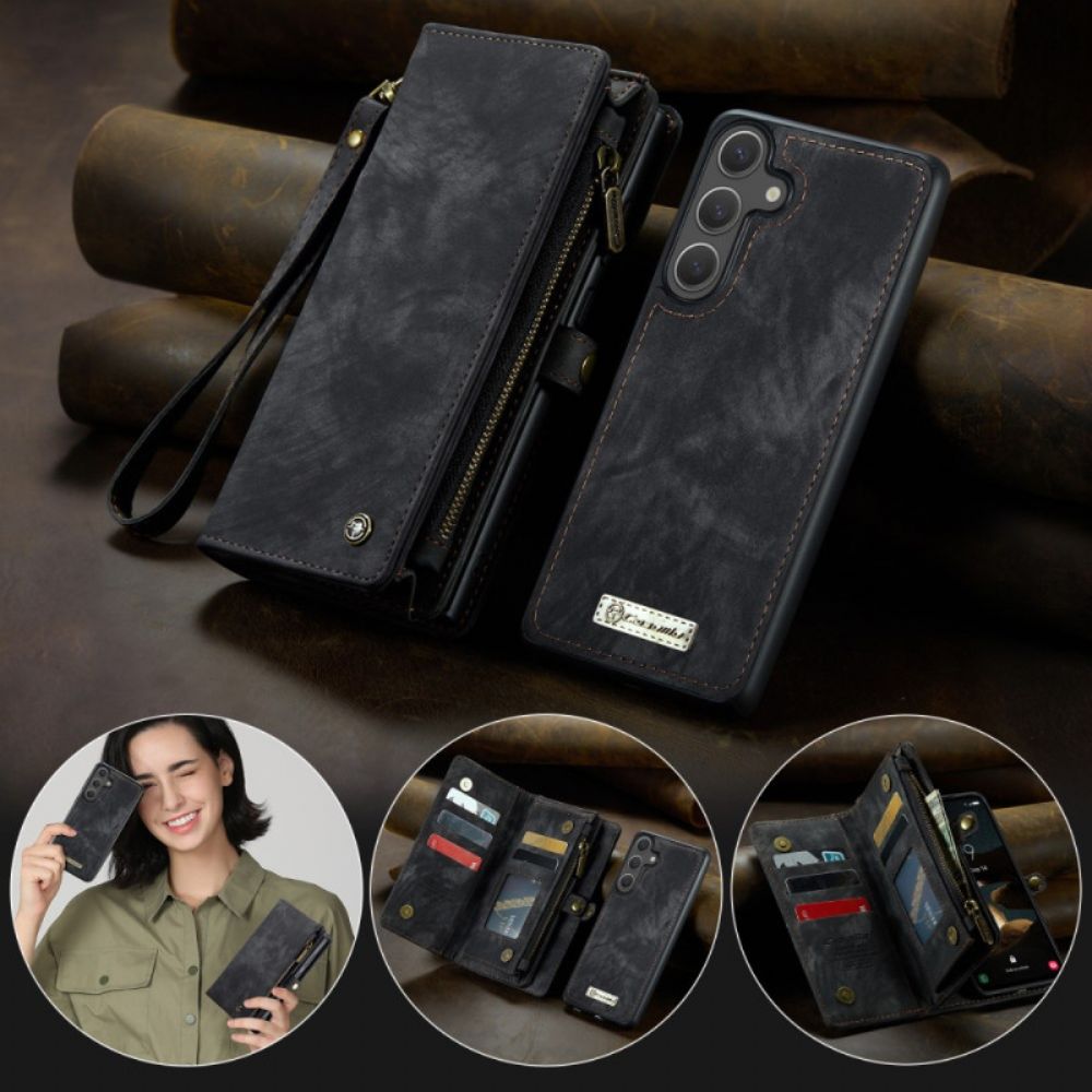 Flip Case Leren Samsung Galaxy S26 Plus Caseme Leerlook