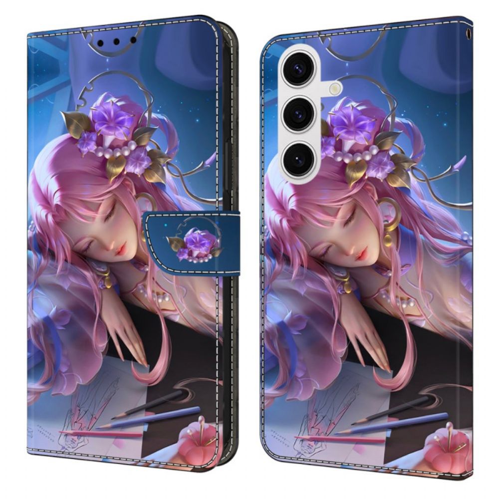 Folio-hoesje Samsung Galaxy S26 Plus Doornroosje