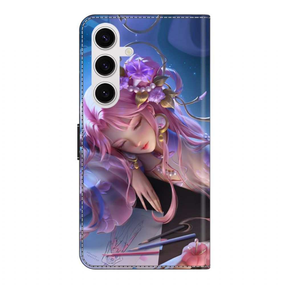 Folio-hoesje Samsung Galaxy S26 Plus Doornroosje