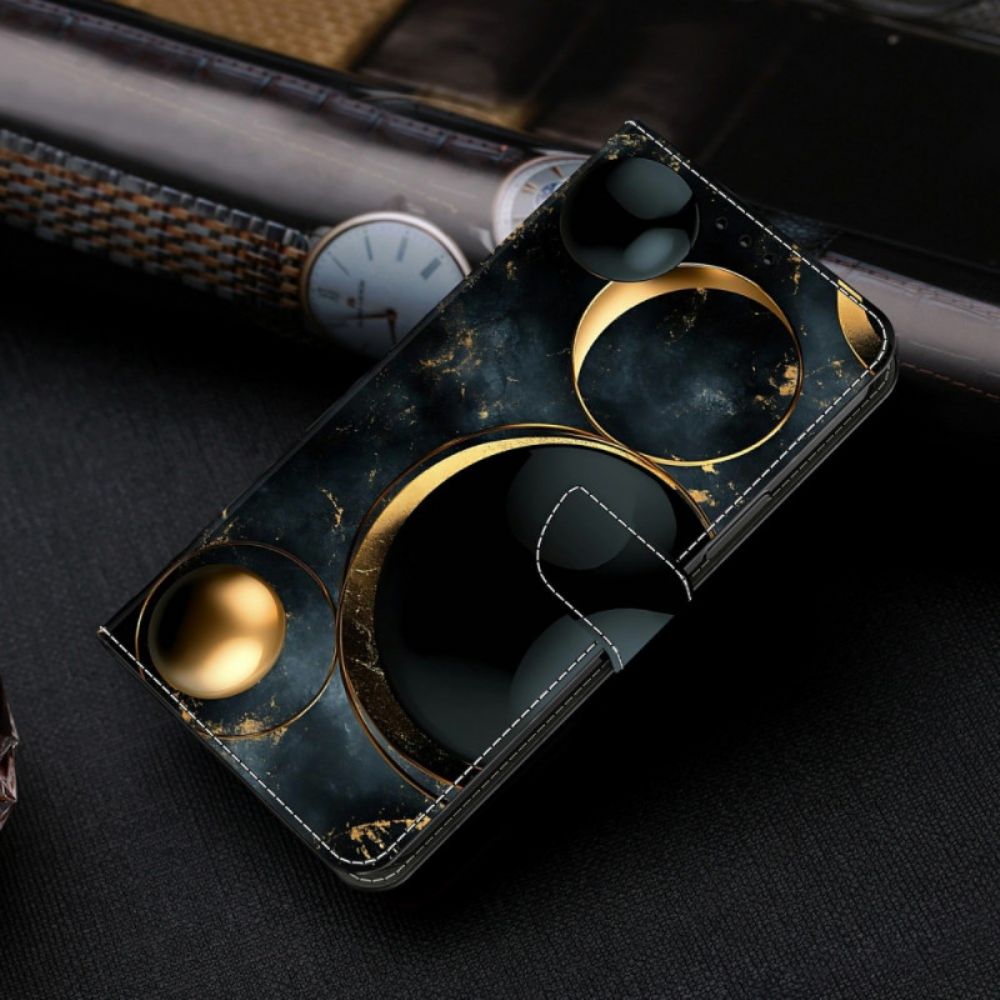 Folio-hoesje Samsung Galaxy S26 Plus Gouden Ringen