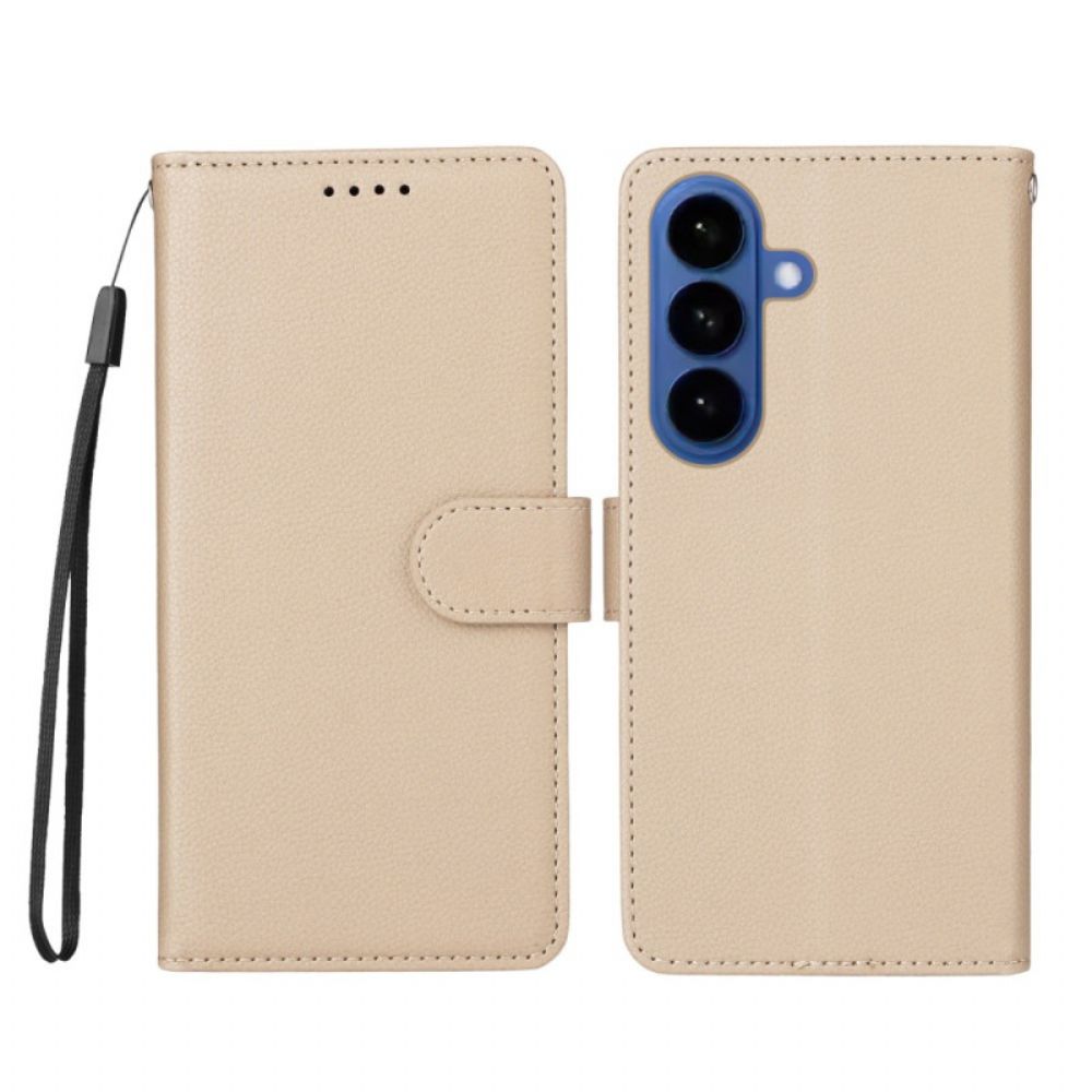 Folio-hoesje Samsung Galaxy S26 Plus Rfid-blokkering En 3 Kaarten Slots