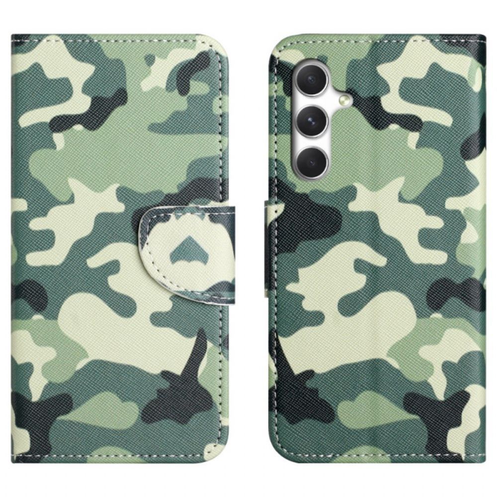 Folio-hoesje Samsung Galaxy S26 Plus Telefoonhoesje Camouflage