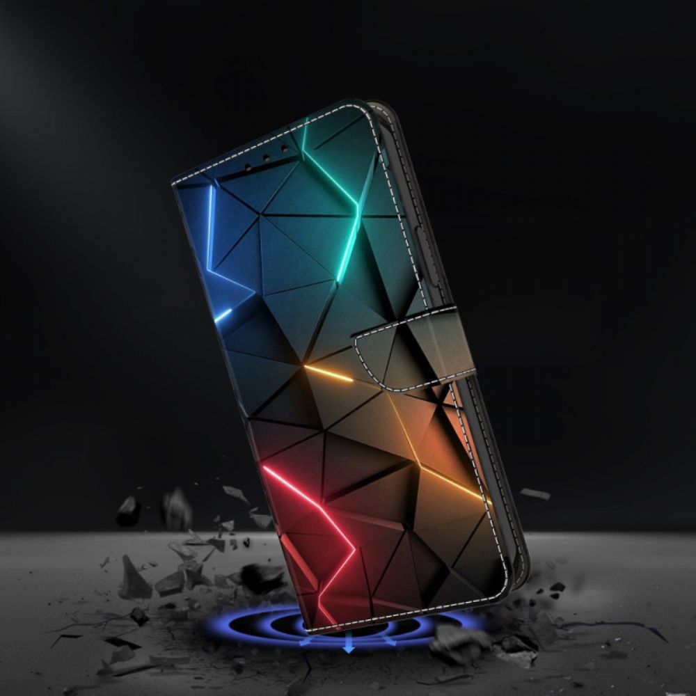 Folio-hoesje Samsung Galaxy S26 Plus Telefoonhoesje Doorzichtige Scheuren