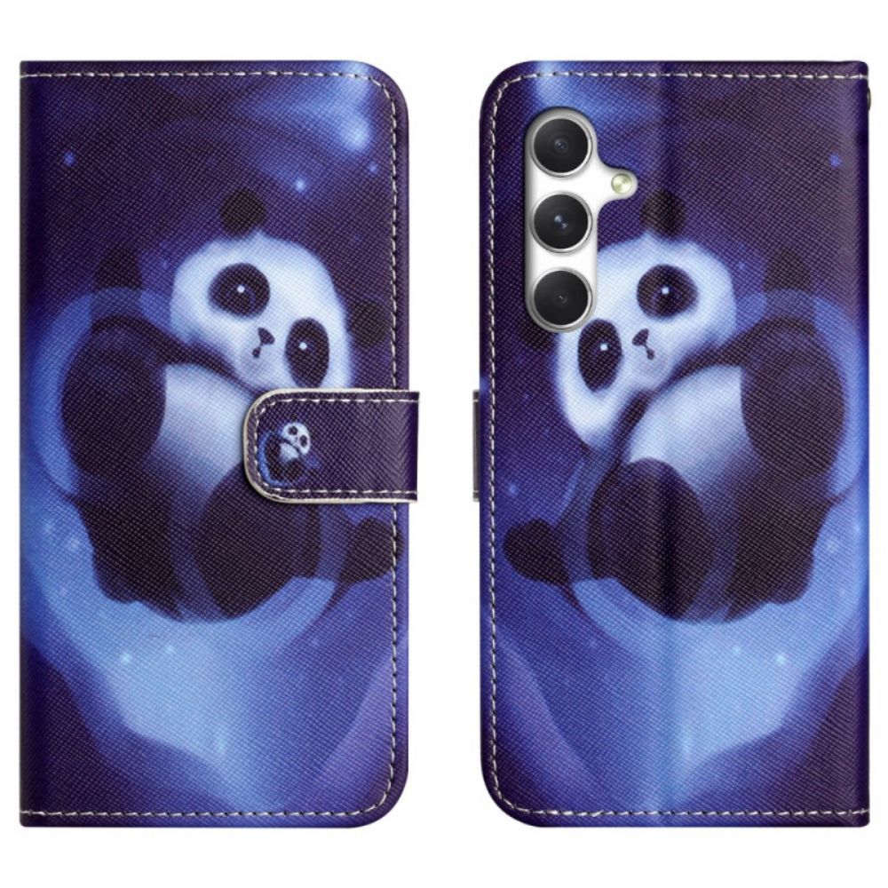 Folio-hoesje Samsung Galaxy S26 Plus Telefoonhoesje Ruimtepanda
