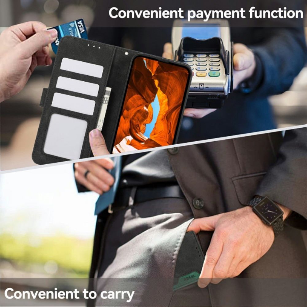 Folio-hoesje Samsung Galaxy S26 Plus Telefoonhoesje Tweekleurige Rfid Abeel