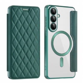 Folio-hoesje Voor Samsung Galaxy S26 Plus Gevoerde Rfid-kaarthouder