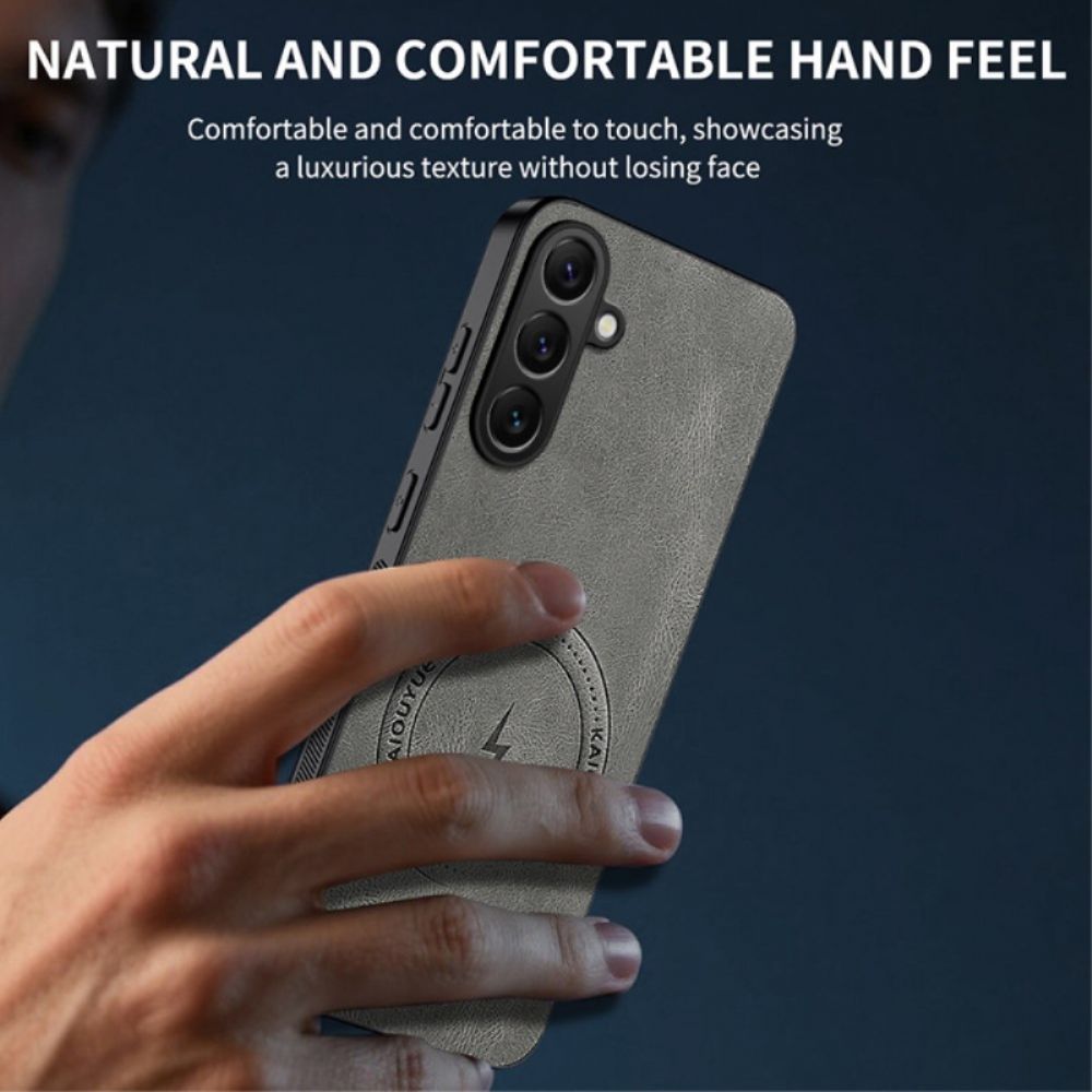 Hoesje Samsung Galaxy S26 Plus Magnetisch Leerlook