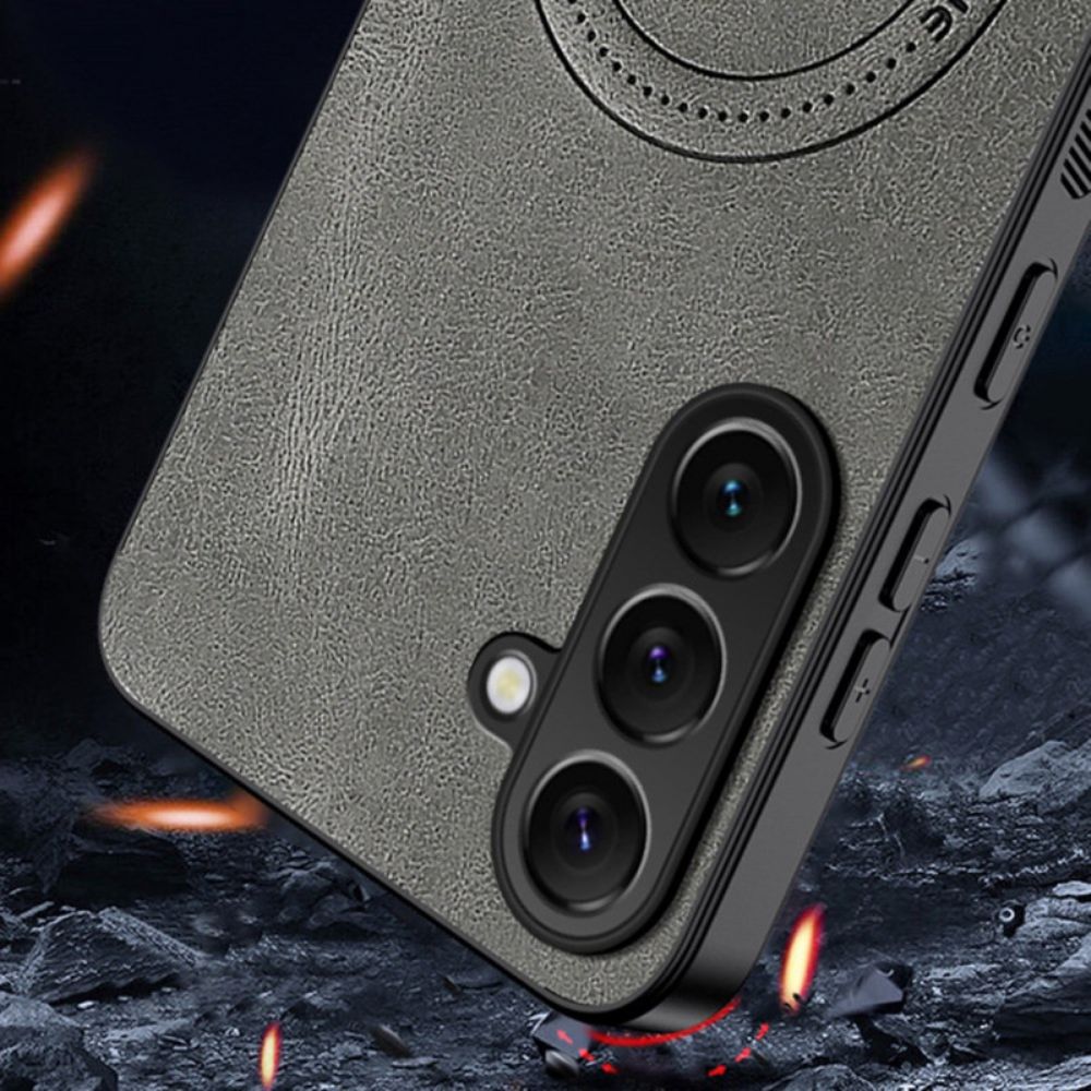 Hoesje Samsung Galaxy S26 Plus Magnetische Leren Stijl